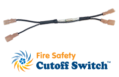 Natural Light Attic Fan Fire Safety Switch